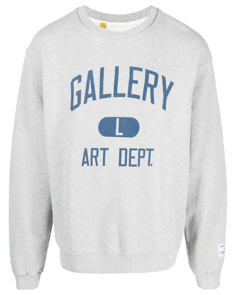 GALLERY DEPT. Sweatshirt mit rundem Ausschnitt - Grau Grau