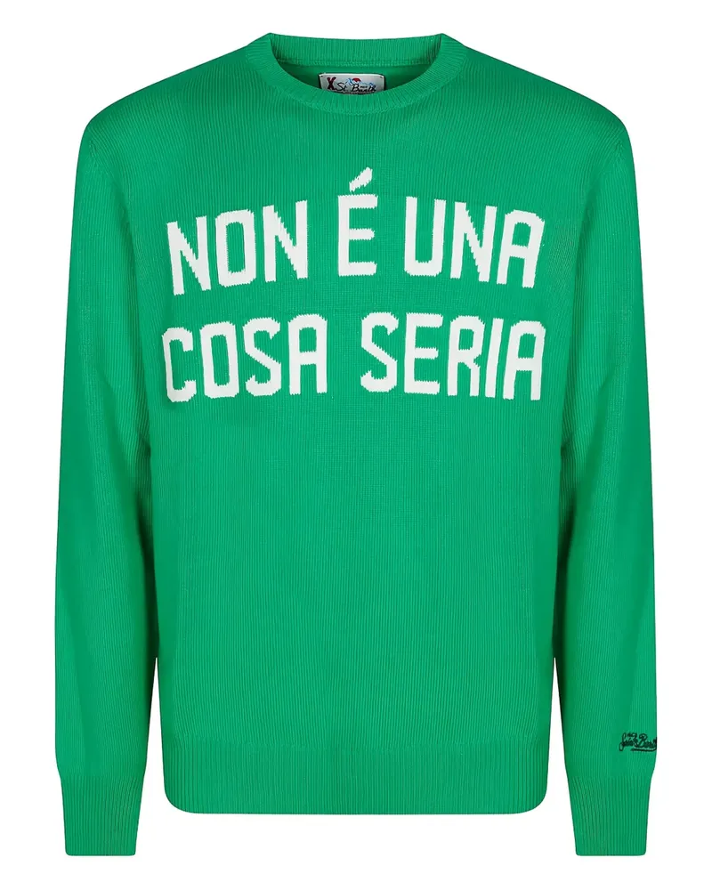 MC2 Saint Barth Pullover mit Rundhalsausschnitt - Grün Grün