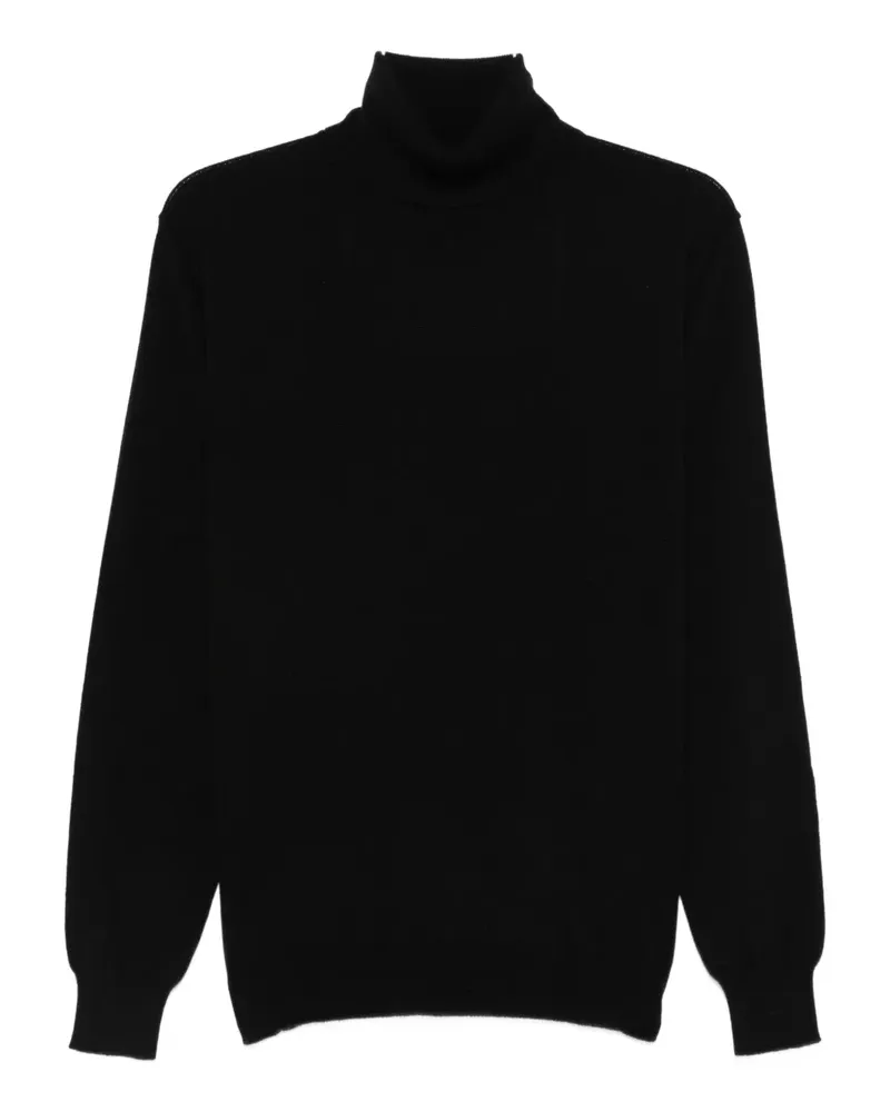 CENERE GB roll-neck sweater - Schwarz Schwarz