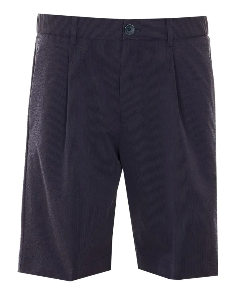 Herno elasticated coulisse shorts - Blau Blau