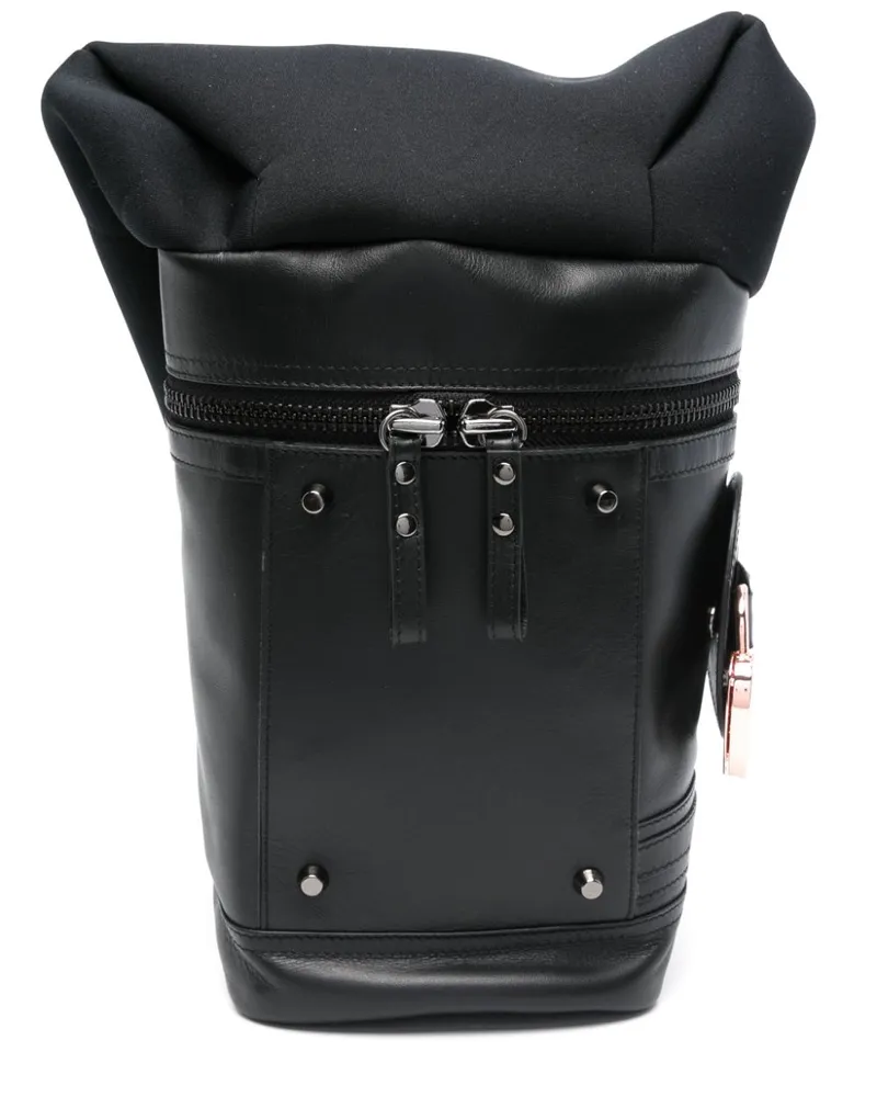 OTTOLINGER Schultertasche aus Leder - Schwarz Schwarz