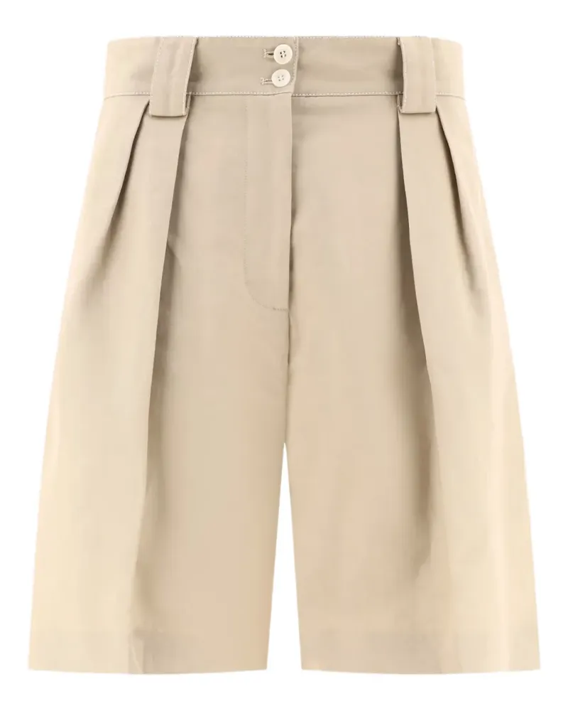 Inès de la Fressange Shorts mit Falten - Nude Nude