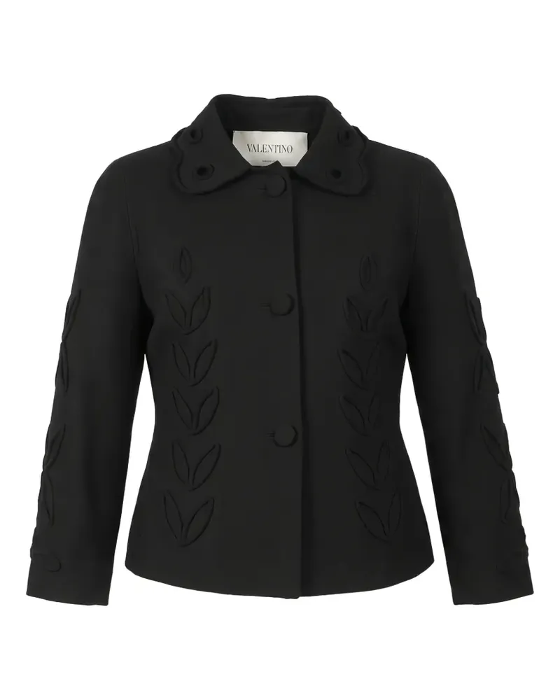 Valentino Garavani Jacke mit Knöpfen - Schwarz Schwarz