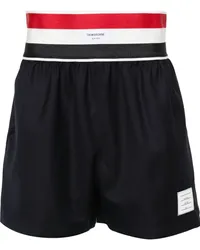 Thom Browne Shorts mit RWB-Streifen Blau