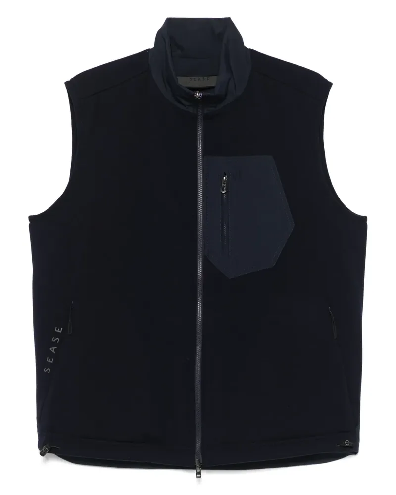 SEASE Wattierte Explorer Weste - Blau Blau
