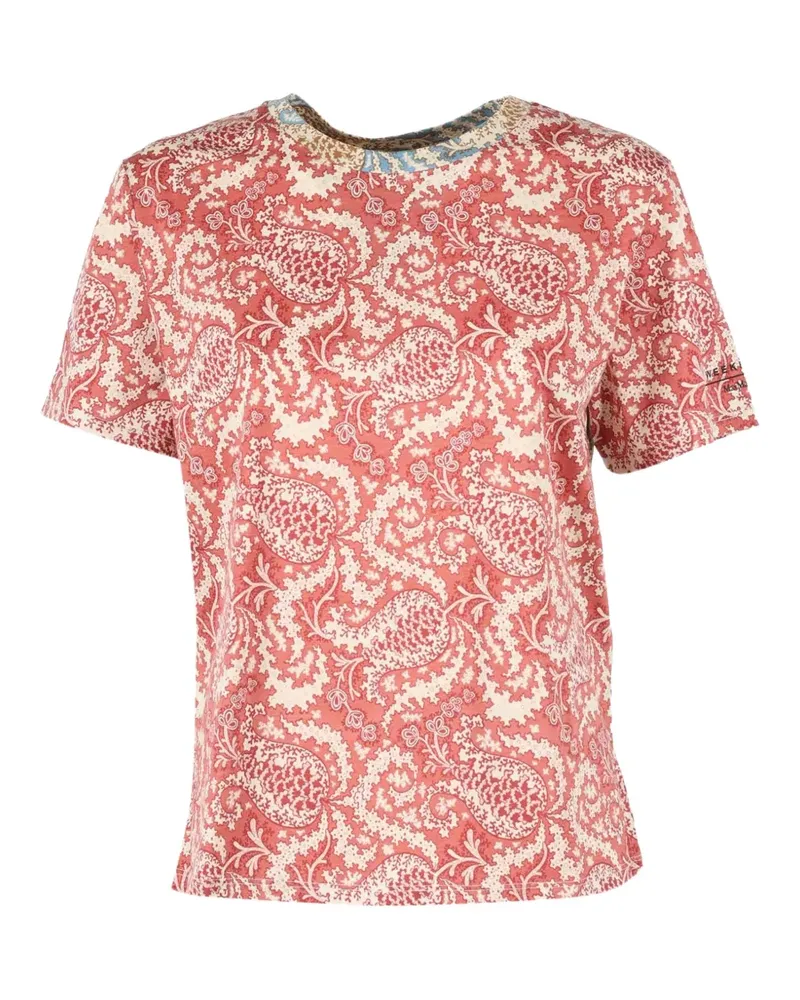 Max Mara patterned T-shirt - Rot Rot