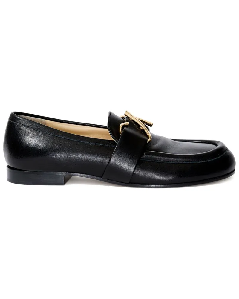 Proenza Schouler Loafer mit Monogramm-Detail Schwarz