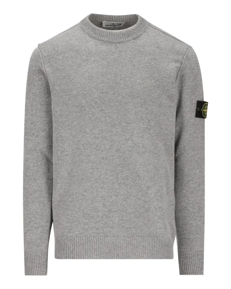 Stone Island 5100072 lambswool jumper - Grau Grau