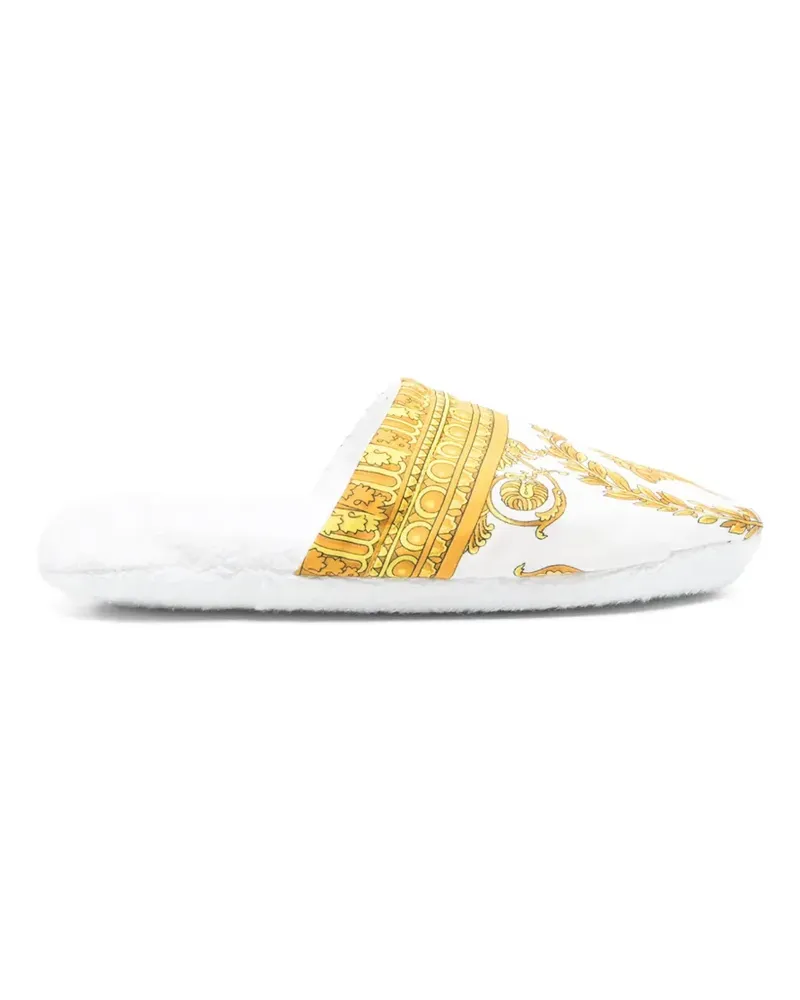 Versace patterned slippers - Weiß Weiß