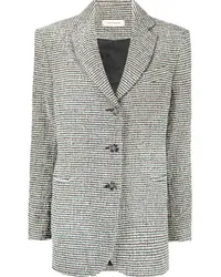 0711 Einreihiger Blazer Mehrfarbig