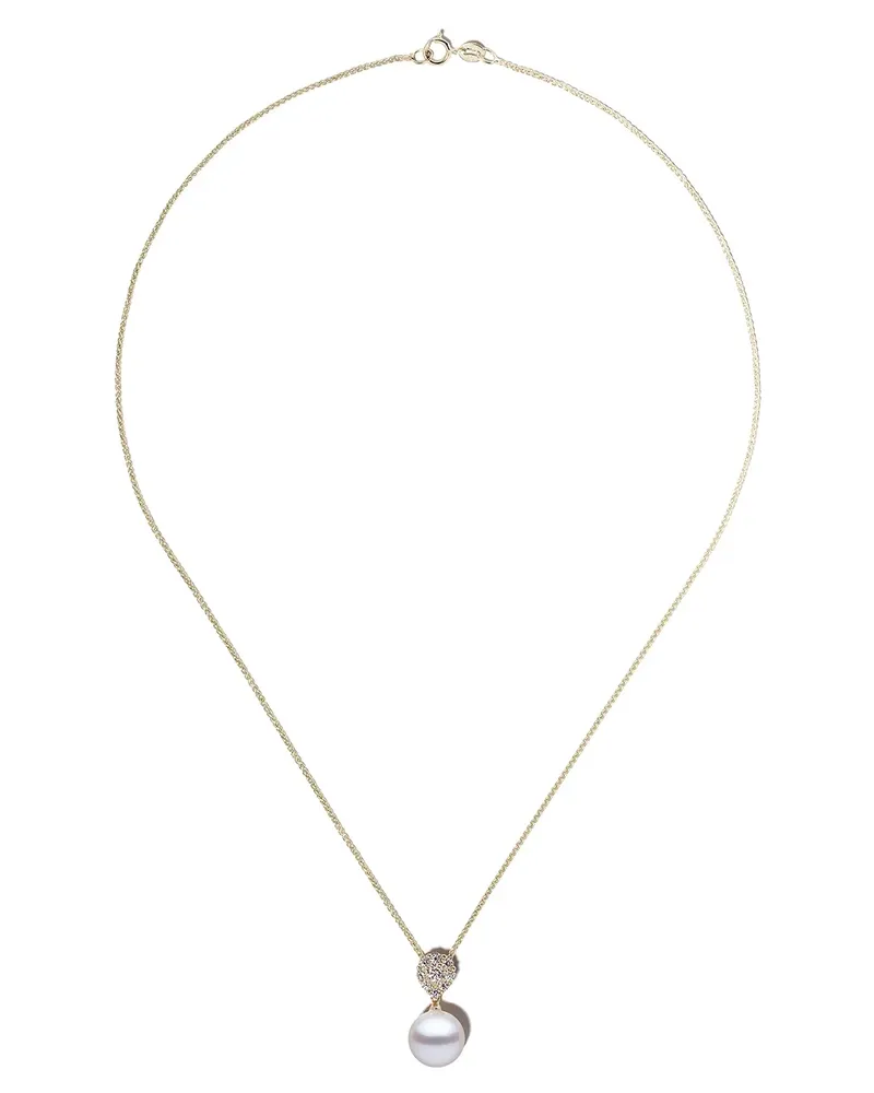 YOKO London 18kt Gelbgoldhalskette mit Diamanten Gold