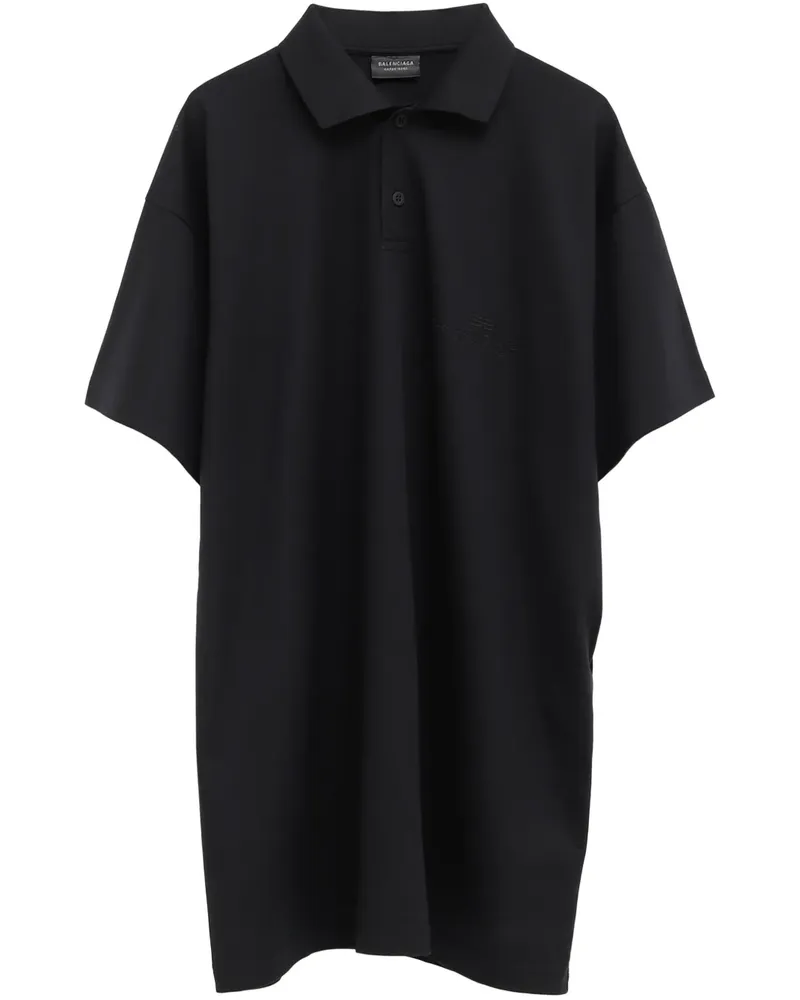 Balenciaga BB Garderobe Poloshirt - Schwarz Schwarz