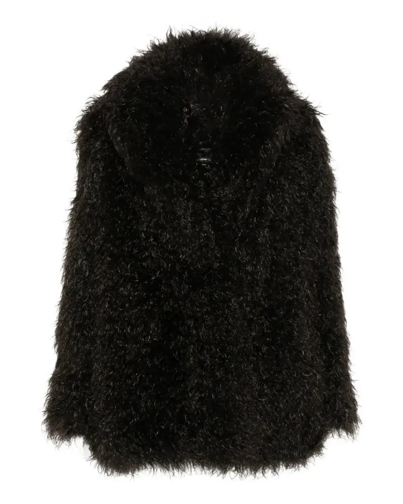 Moncler Jacke aus Shearling - Braun Braun