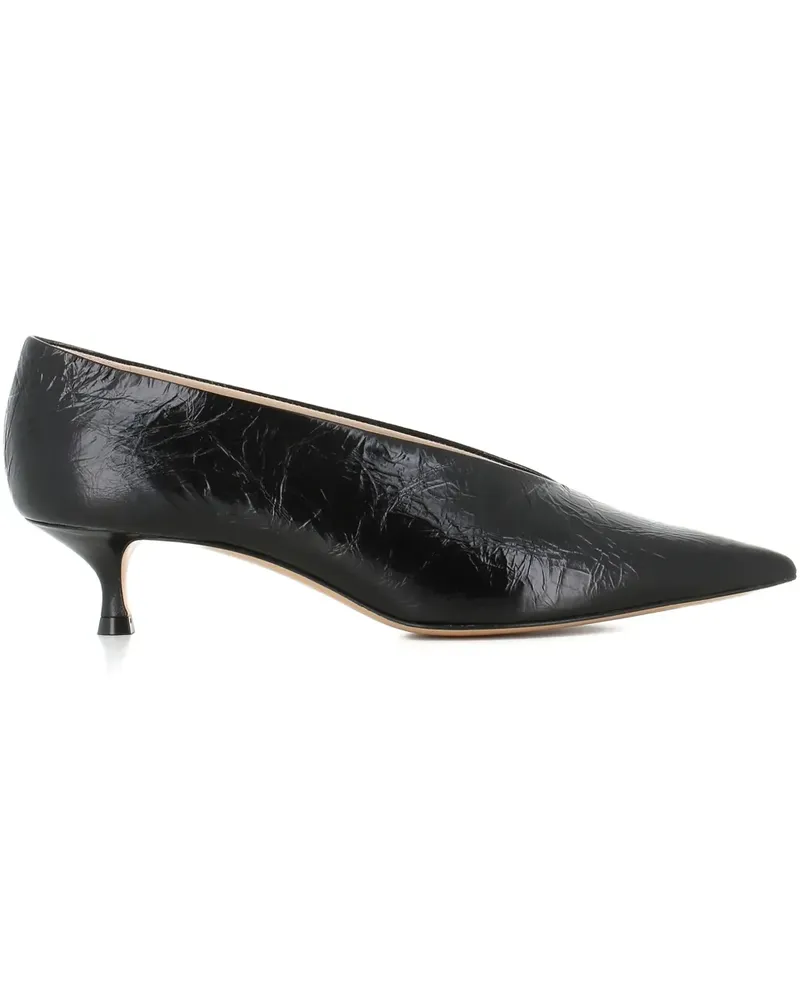 Le Monde Béryl Pumps mit spitzer Kappe - Schwarz Schwarz