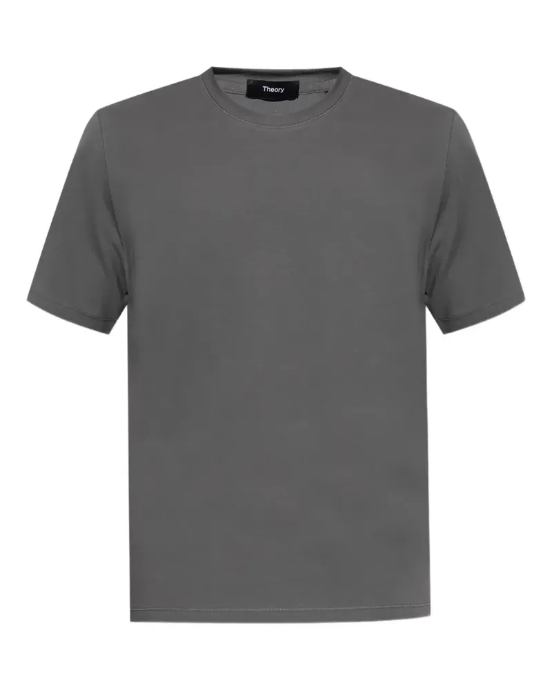 Theory Kurzärmeliges T-Shirt - Grau Grau