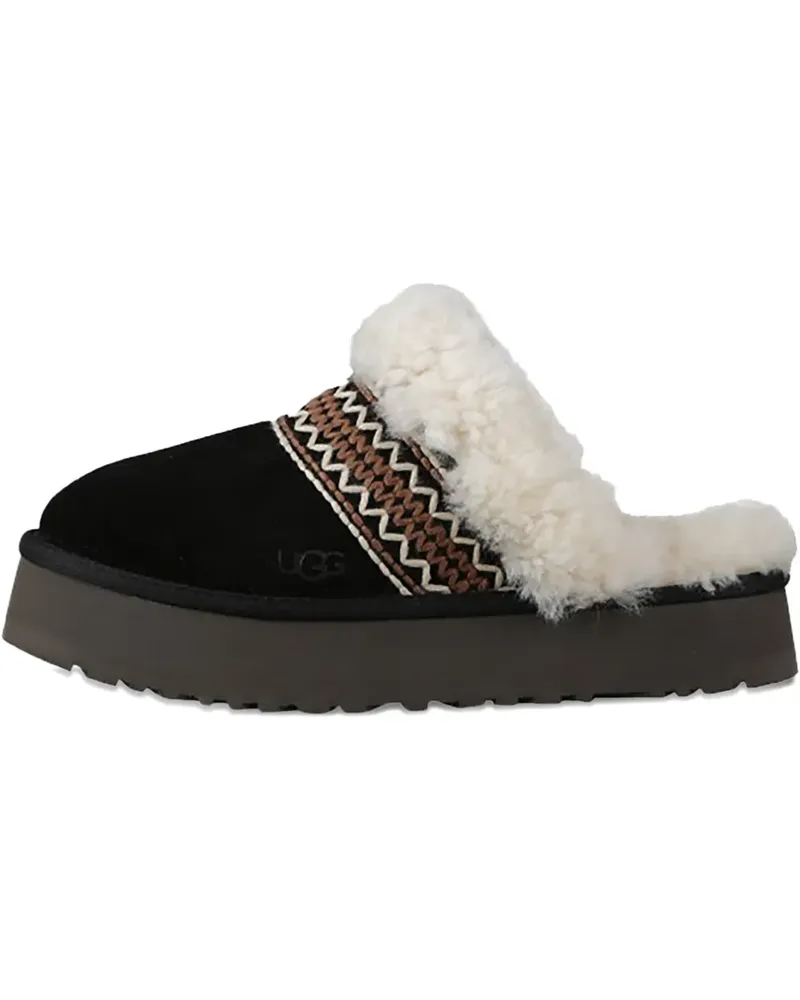 UGG Disquette Atherson suede slippers - Schwarz Schwarz