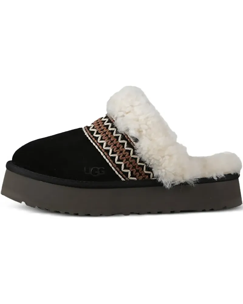 UGG Disquette Atherson Slipper aus Wildleder - Schwarz Schwarz
