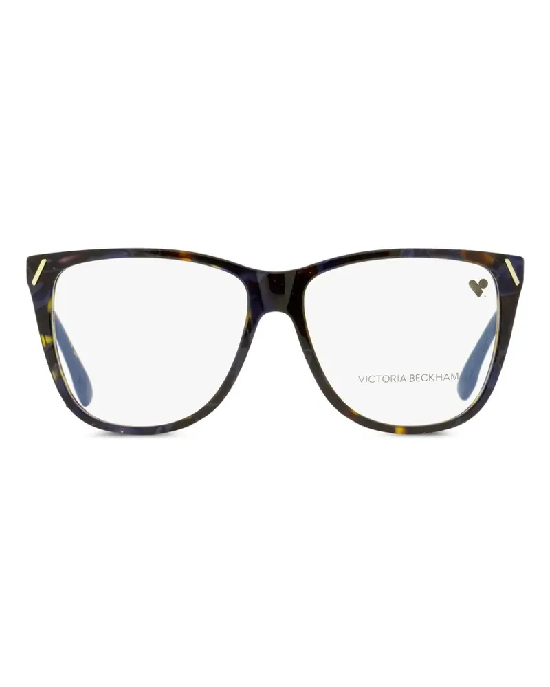 Victoria Beckham Brille mit D-Gestell - Braun Braun
