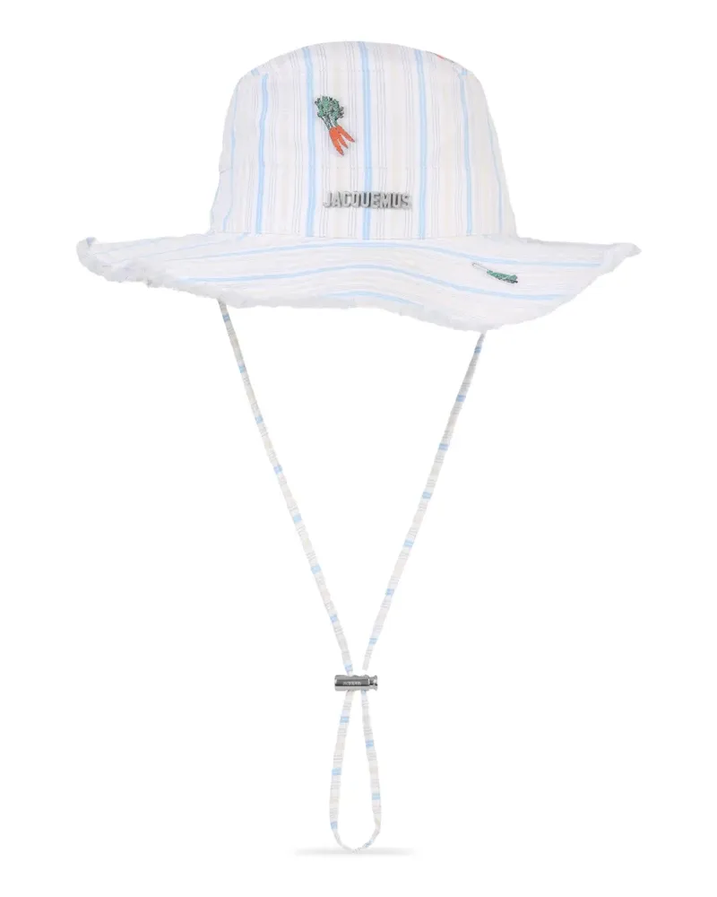 Jacquemus Artichaut Hut - Weiß Weiß