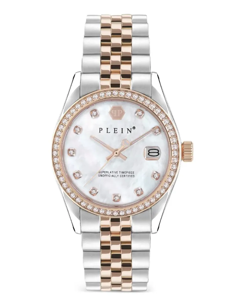 Philipp Plein Date Superlative Armbanduhr 38mm - Weiß Weiß