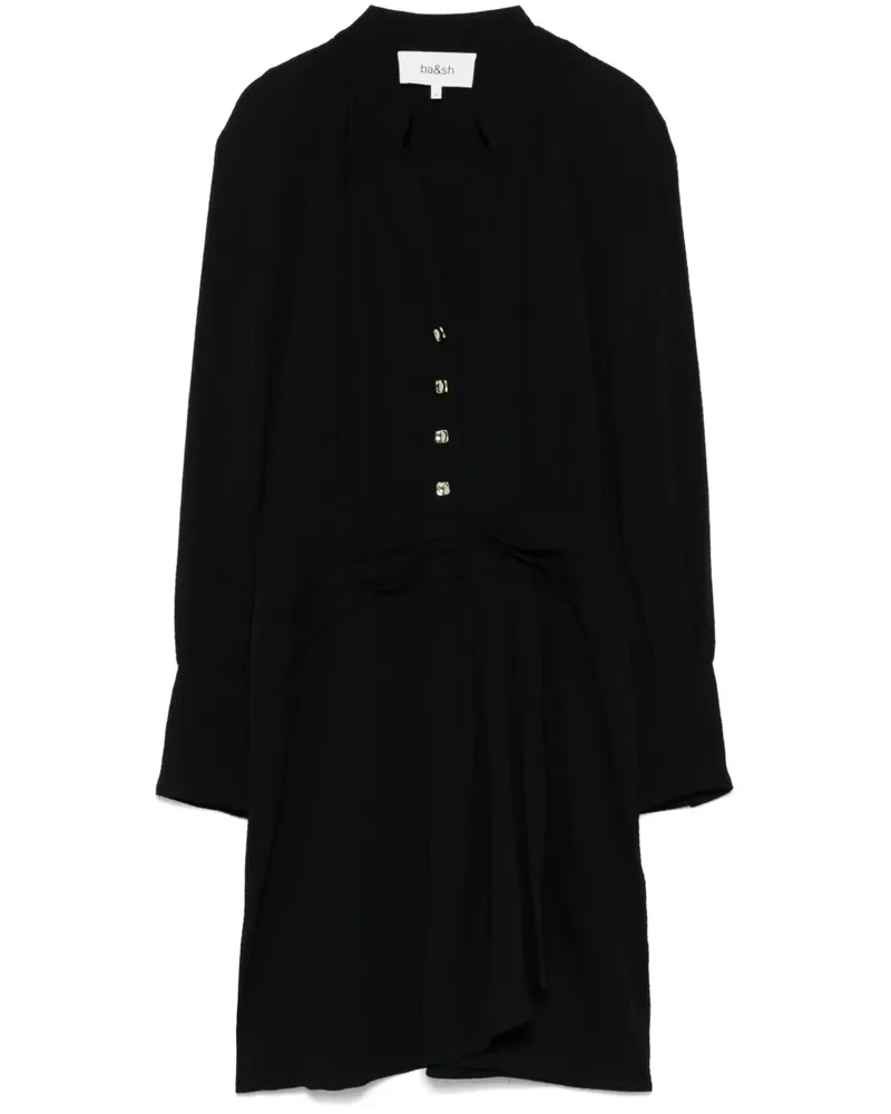 ba&sh Takie Minikleid - Schwarz Schwarz