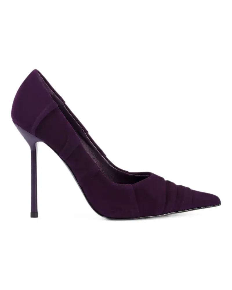 Le Silla Drapierte Bella Pumps aus Wildleder - Violett Violett