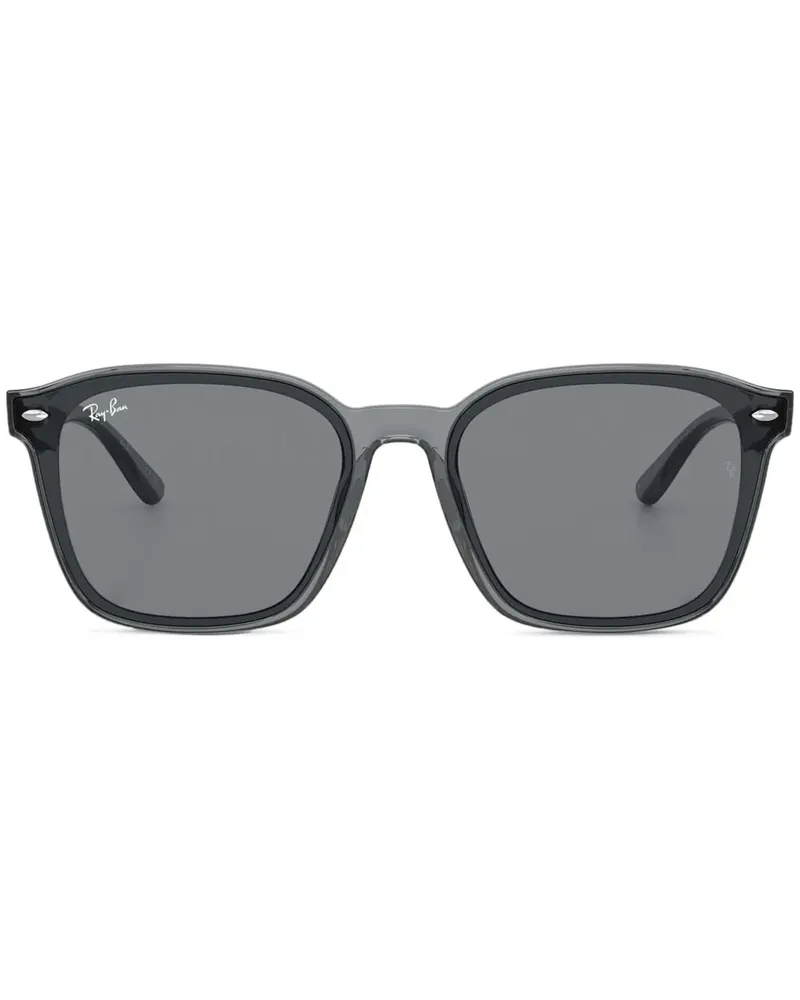 Ray Ban Sonnenbrille mit eckigem Gestell - Grau Grau