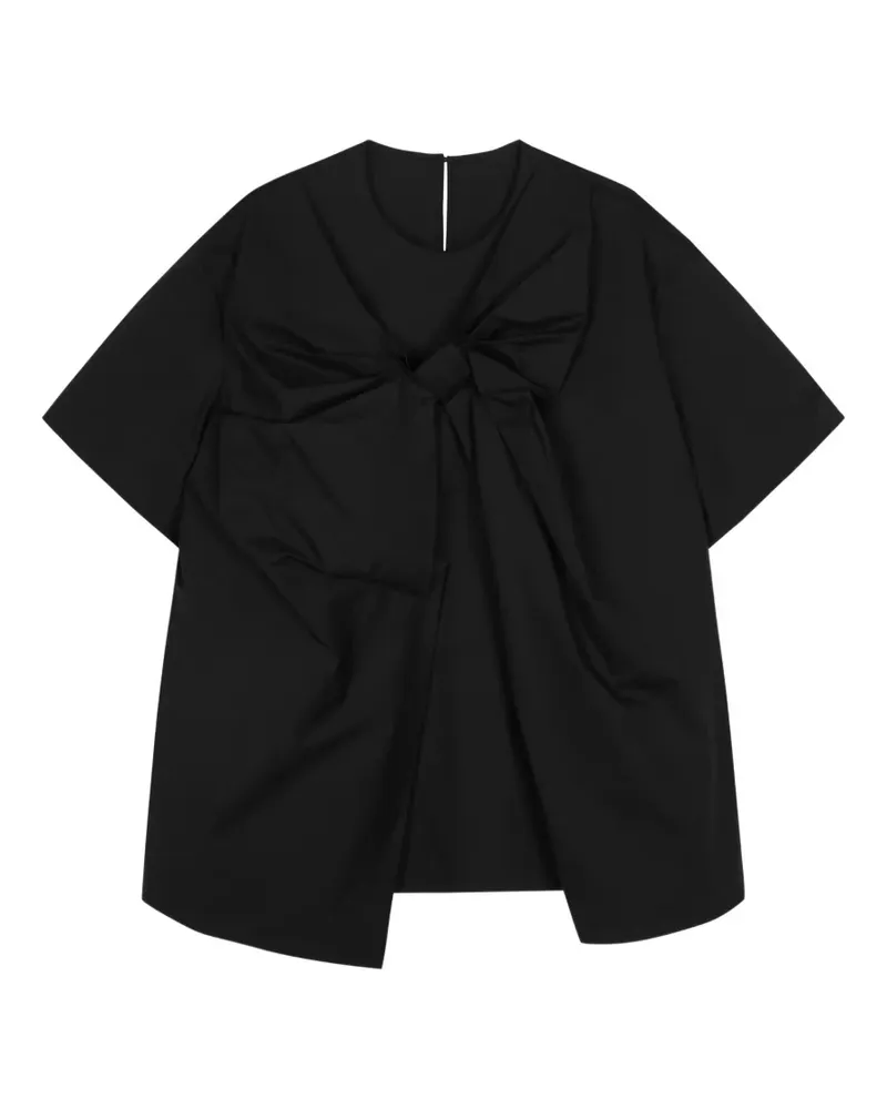JNBY Top mit Schleife - Schwarz Schwarz
