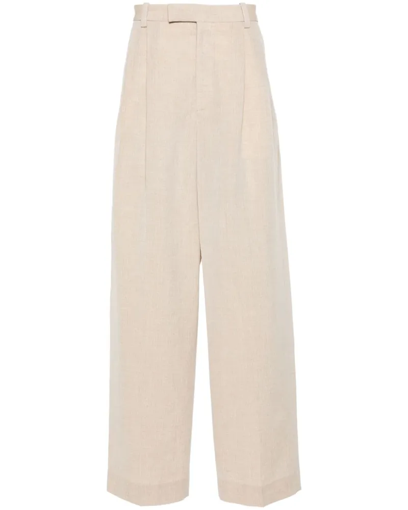 Jacquemus Titolo Hose mit Tapered-Bein - Nude Nude