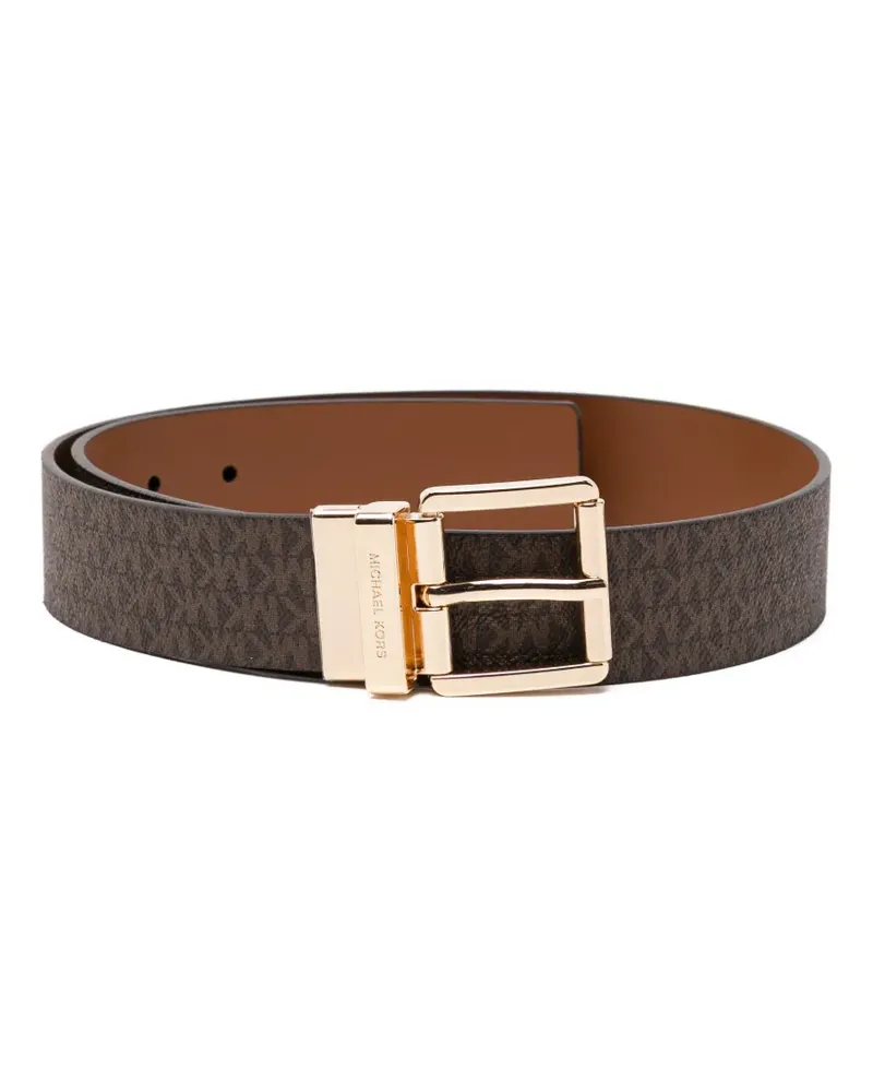 Michael Kors Wendbarer Gürtel mit Logo - Braun Braun
