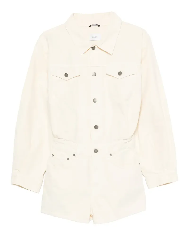 Haikure Elle Playsuit - Nude Nude