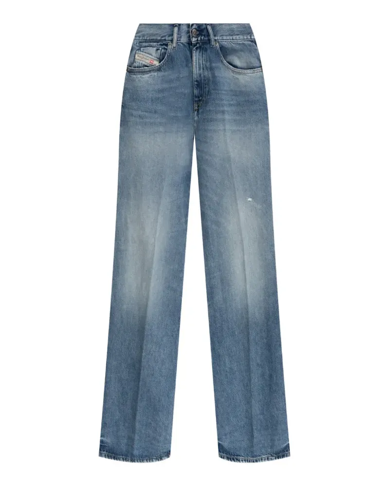 Diesel 1978 D-Akemi Wide-Leg-Jeans - Blau Blau