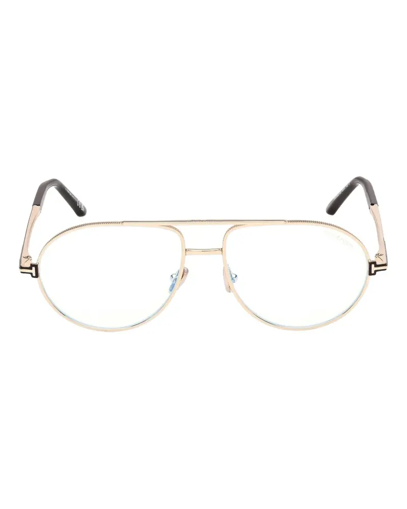 Tom Ford Klassische Pilotenbrille - Gold Gold