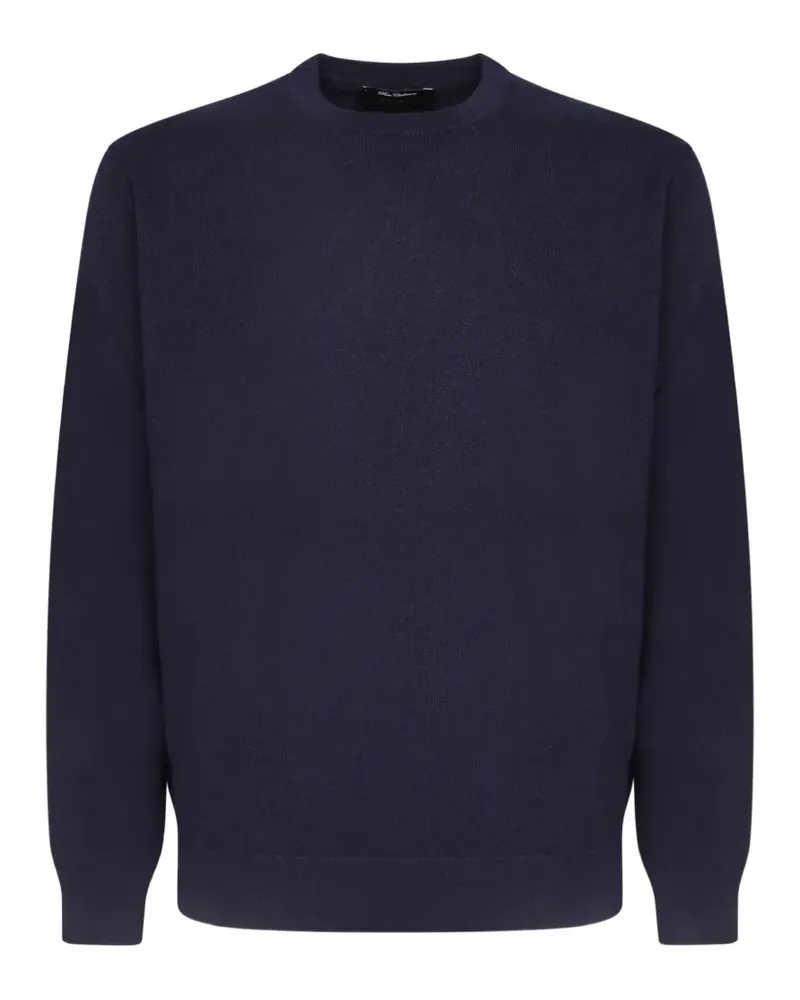 Dell'oglio Pullover mit rundem Ausschnitt - Blau Blau