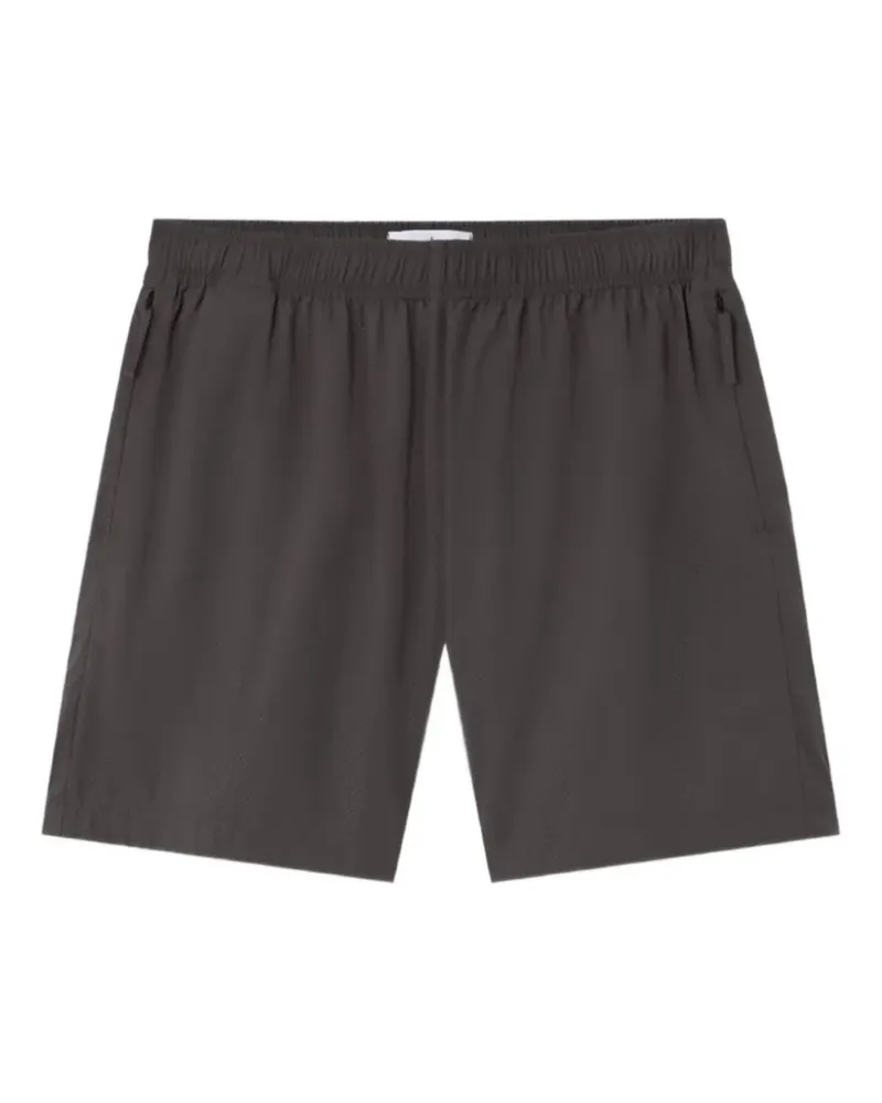 Stone Island drawstring pattern shorts - Grau Grau