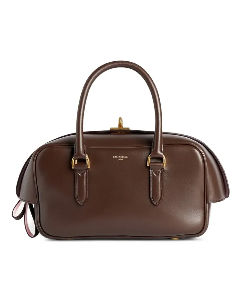 Balenciaga Kleiner Le 7 Tote Bag - Braun Braun