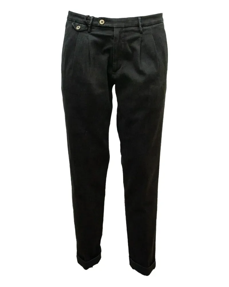 MICHAEL COAL Hose mit Bundfalten - Grau Grau