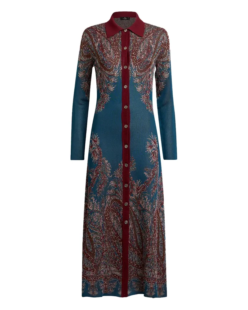 Etro ABITO DONNA LUNGO - Blau Blau