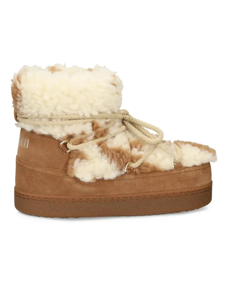 INUIKII Stiefel mit Shearling - Braun Braun