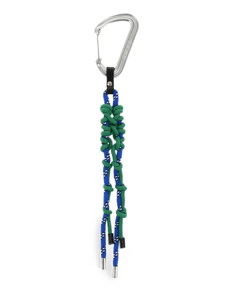 Dsquared2 carabiner knotted keychain - Blau Blau