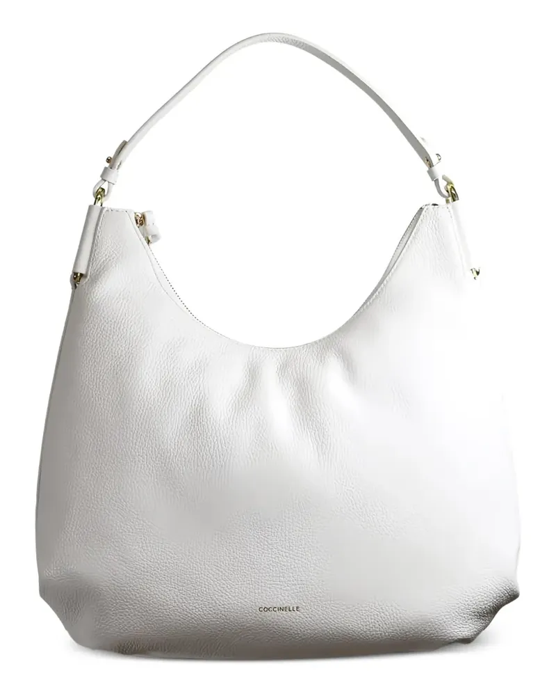 Coccinelle Rebekka zipped shoulder bag - Weiß Weiß