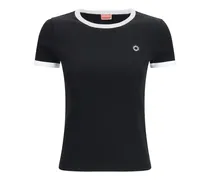 Boke Flower T-Shirt - Schwarz