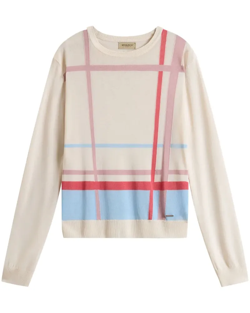Woolrich Pullover mit Rundhalsausschnitt - Nude Nude