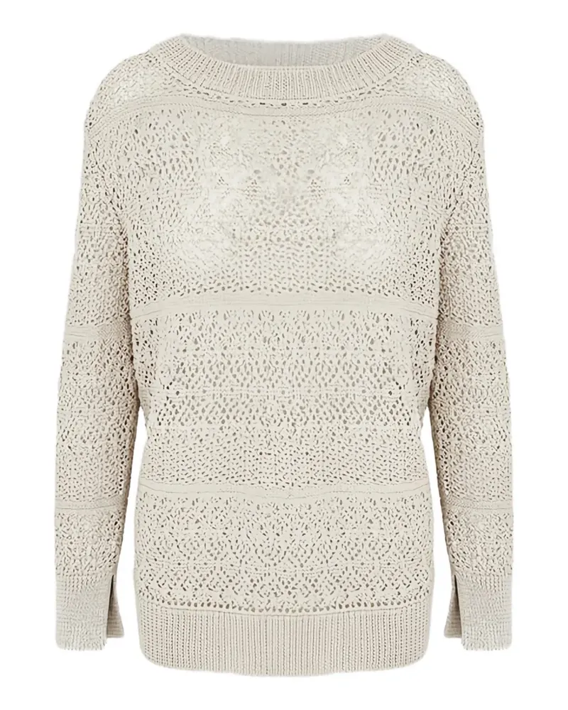 Lorena Antoniazzi long-sleeves sweater - Nude Nude