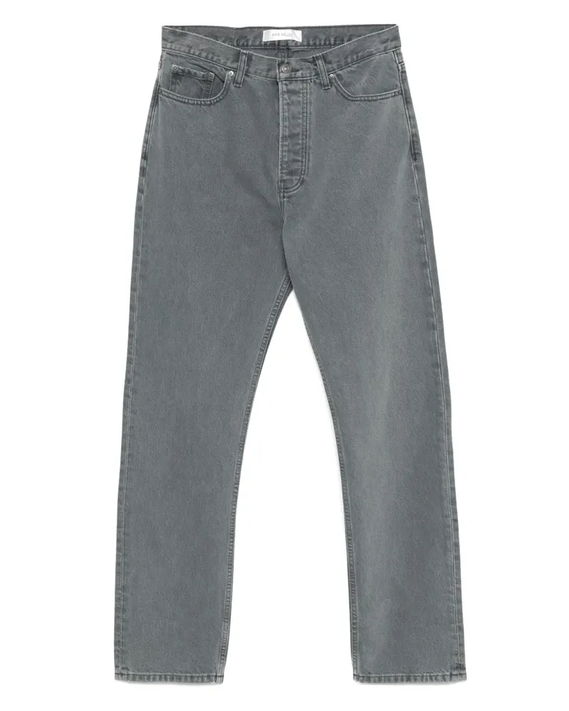 Aya Muse Klassische Tapered-Jeans - Blau Blau