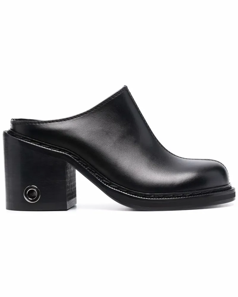 SUNNEI Mules mit Absatz 95mm - Schwarz Schwarz