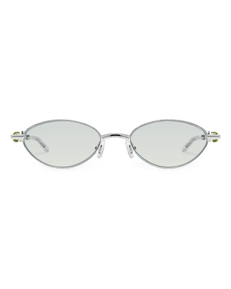 Gentle Monster Ovale Aden 02 Sonnenbrille - Silber Silber