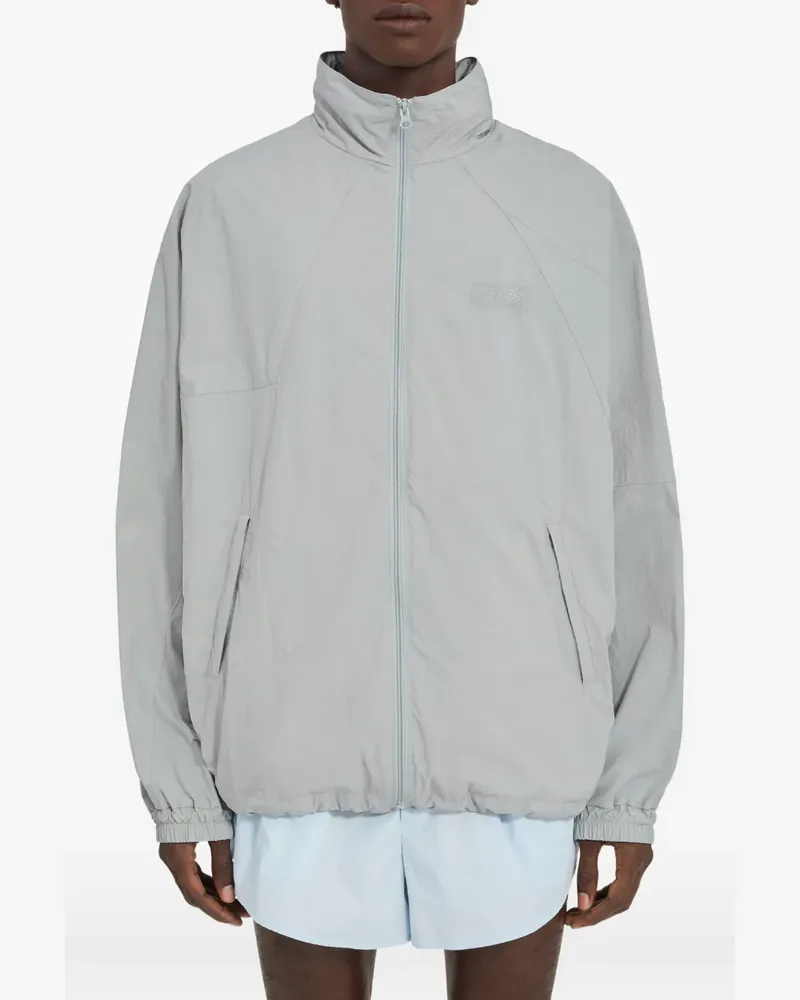 Maison Margiela Windbreaker mit Reißverschluss - Grau Grau