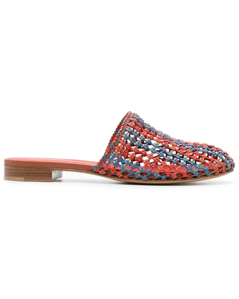 Ferragamo Flache Ellas Sandalen - Orange Orange