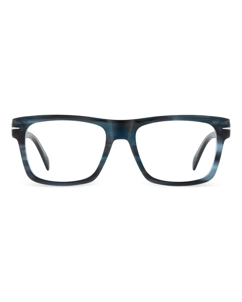 EYEWEAR by DAVID BECKHAM Brille mit eckigem Gestell - Blau Blau